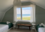 Bedroom with seaview with 2 double beds