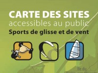 Carte des sites - Sport de glisse et de vent