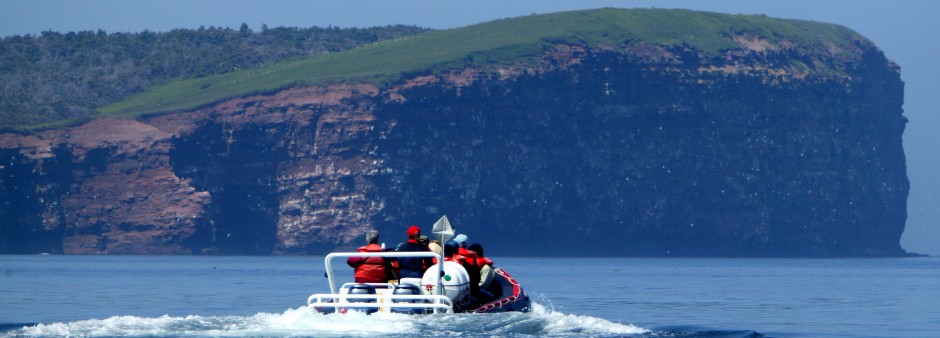 Excursion en mer aux Îles de la Madeleine