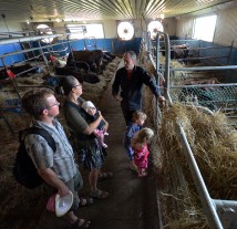 Visite à la ferme