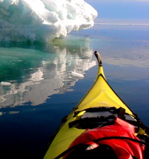 Kayak - glaces et lumières de mars