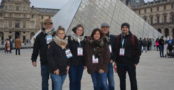 Retour de Paris pour une délégation du...