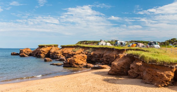 Camping en VR aux Îles de la Madeleine :...