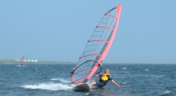 Ïles de la Madeleine - Windsurf - Centre nautique de l'Istorlet