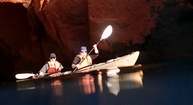 Sea kayaking