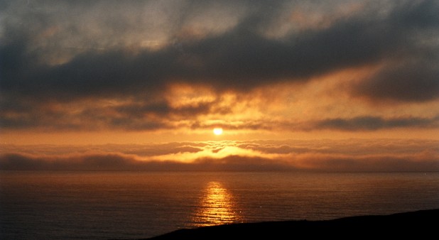 Brume sur la mer