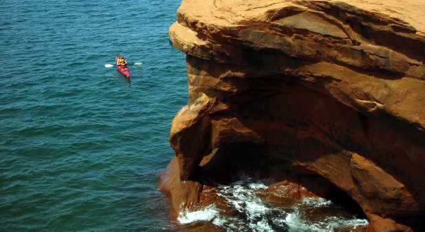 Sea kayaking