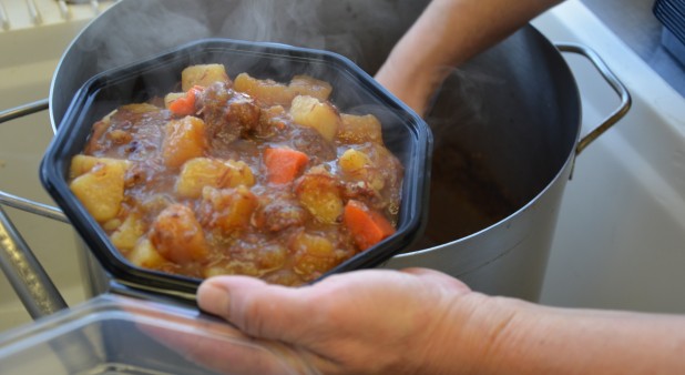 Une spécialité madeleinienne: le chiard à la viande salée