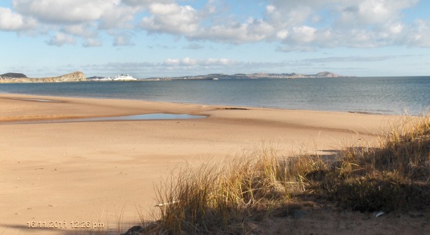 Plage à l\'arrière