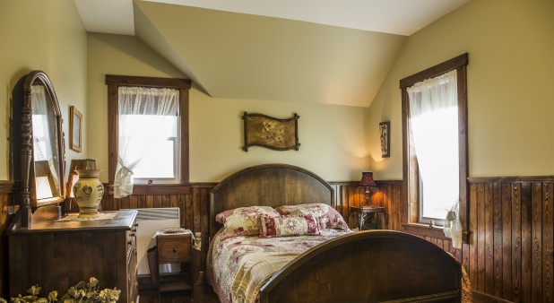 chambre a coucher 2 a l\'étage maison verte