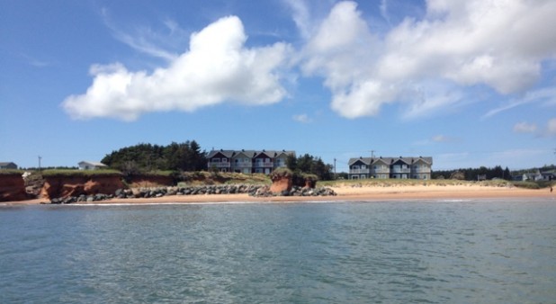 Condo Gros-Cap, vue de sur la mer