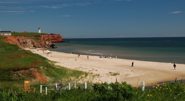 Plage en face