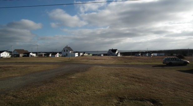 Vue vers le sandy hook