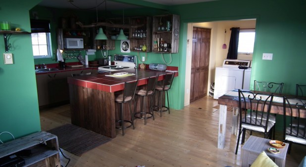 Kitchen and dining room