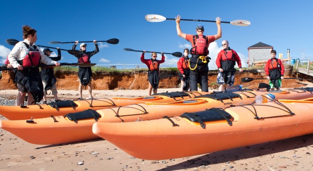 Location et formation de kayak de mer