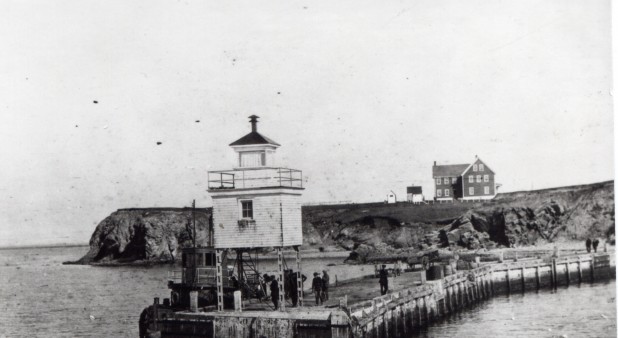 Old Havre-Amherst\' lighthouse