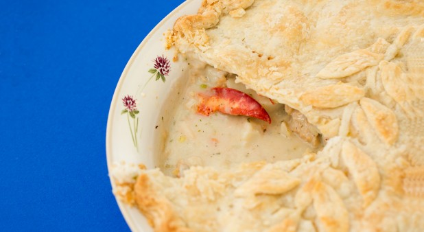 Seafood pie