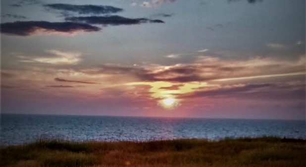 Coucher de soleil a la Belle-Anse