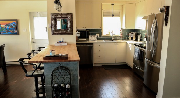 open concept kitchen
