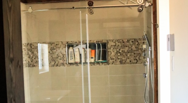 master bedroom shower with jets massage