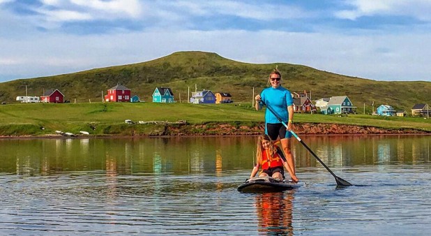 paddle surf