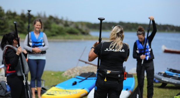 SUP avec Jumana Boards