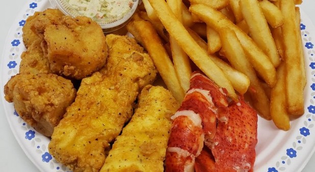 Seafood platter