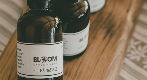 huile de massage bloom