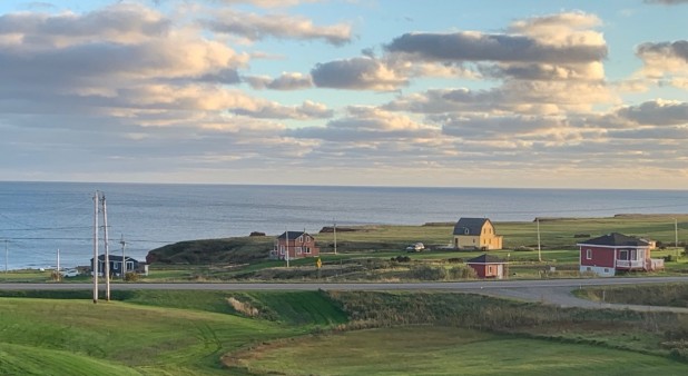 Vue du balcon du rez-de-chaussée