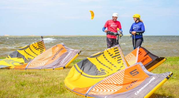 Cours de kitesurf