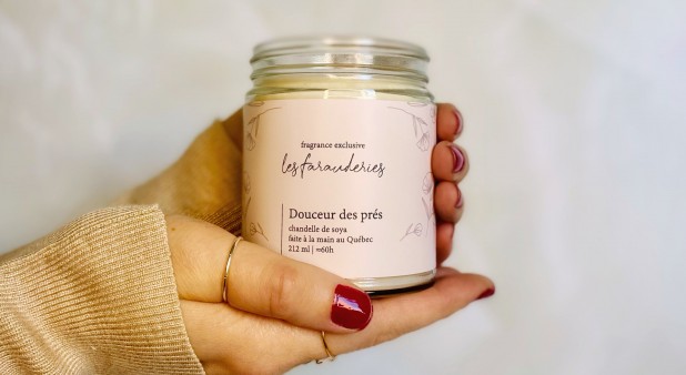 Our exclusive candle, Douceur des prés