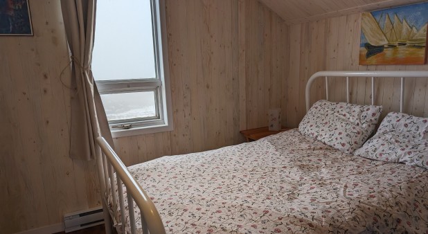 Bedroom with view on the océan - Double bed