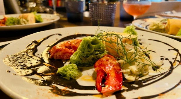 Le homard saoul mort