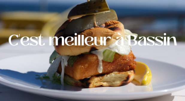 Burger de flétan, menu de soir des 17h