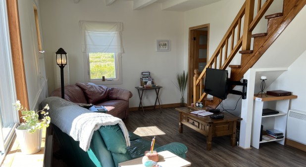 living room - stairs