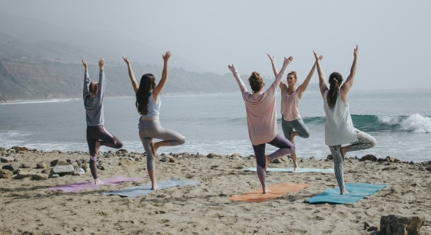 Yoga class