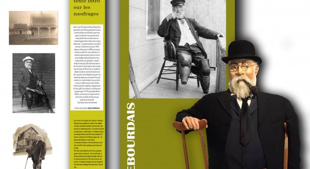 Augustain LeBourdais sculpture, personnage historique
