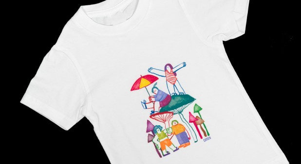 T-shirt vive les champis