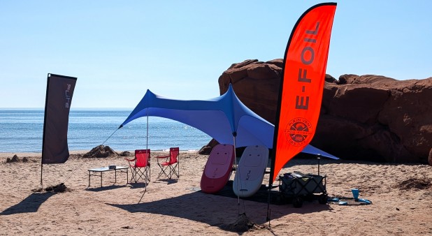 Safe E-foil lesson - Plein Vent les îles