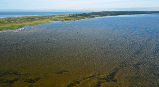 Massive shallow water area, perfect for learning in total safety - Plein Vent les îles