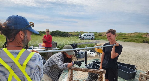 nettoyage de plage participatif