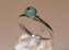 bagues en argent .925 et amazonite