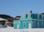 Maison Turquoise en hiver