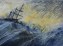 Le temps des naufrages - pastel sec
