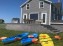 Kayaks on the site