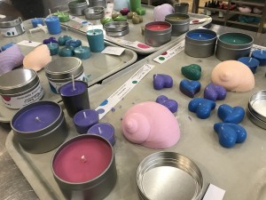 Candle making workshop