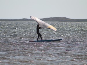 Wing SUP lesson