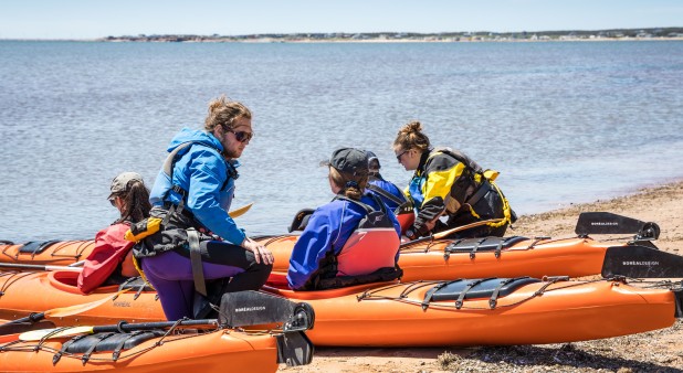 10% de rabais sur le kayak pour les groupes de 5 personnes ou plus ! / Parc de Gros-Cap