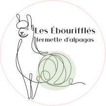 Les Ébourifflés, alpagas aux Îles - Logo