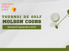 Tournoi de golf Enfant Soleil